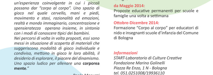 Progetto pedagogico vastarredo