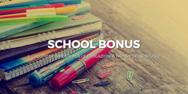 Bonus donazioni scuola vastarredo