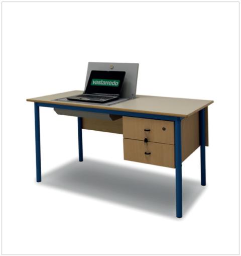cattedra professore con scomparto per registro elettronico