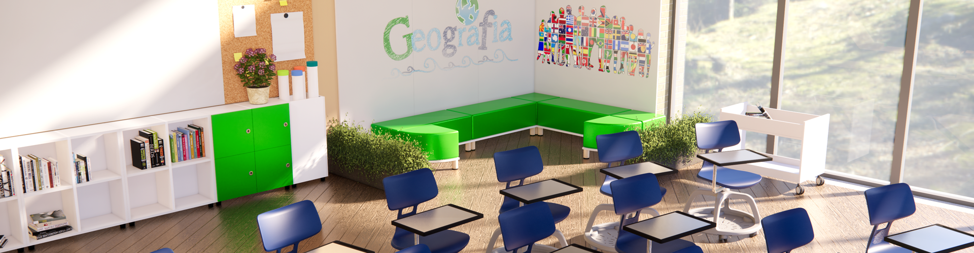 Aula tematica di geografia